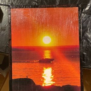 Sunset on canvas

8” x 10”